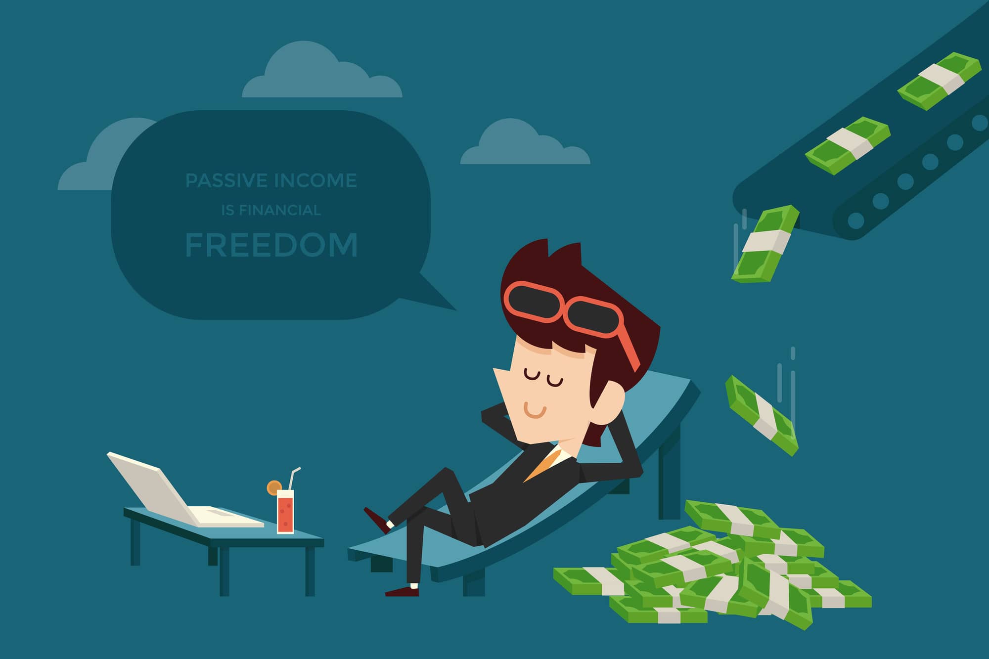 درآمد غیر فعال یا  passive income درآمدی است که فعالیتی برای آن نکنید!